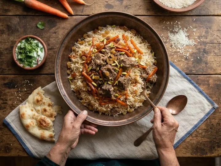 Afghanistan Cooking Recipes: Kabuli Pulao, Bolani and Mantu, With the Timings the Sources Actually Give