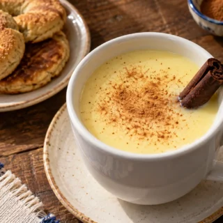 Editorial photo of atole recipe