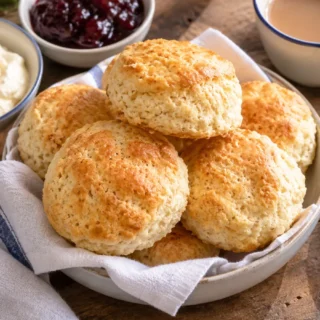 Editorial photo of authentic english scone recipe