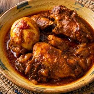 Editorial photo of doro wat recipe