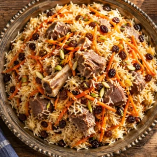 Editorial photo of kabuli pulao recipe