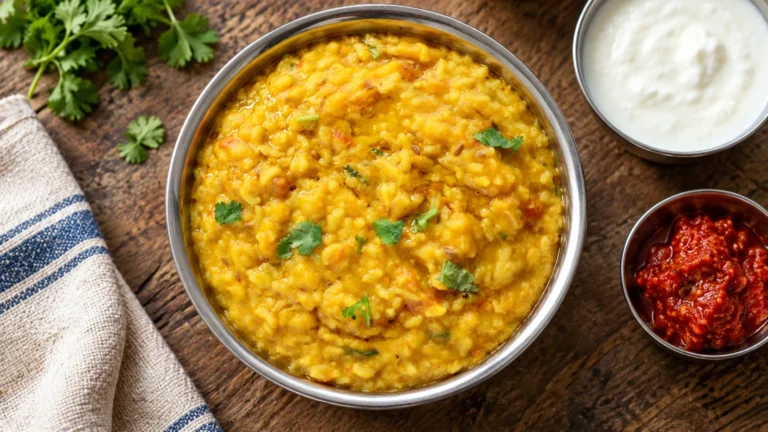 Khichdi Recipe: The 1:1 Base, and How Water Alone Decides Porridge or Pilaf