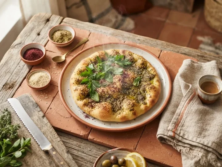 Manakish: The Oven-Temperature Split, the Cheese Swaps, and the Dimples That Aren’t Decorative