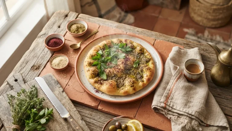 Manakish: The Oven-Temperature Split, the Cheese Swaps, and the Dimples That Aren’t Decorative