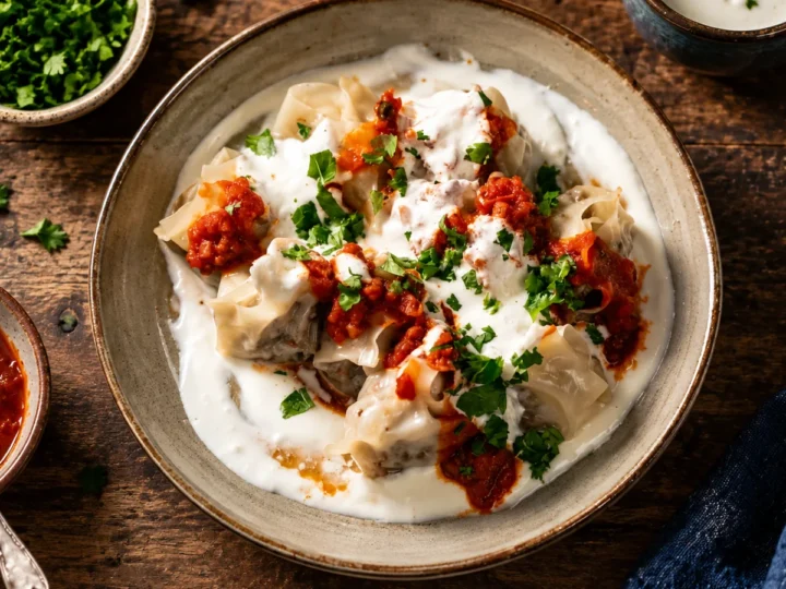Mantu Recipe: The Raw-Versus-Cooked Filling Split, the 2 mm Dough, and Every Timing Three Sources Give