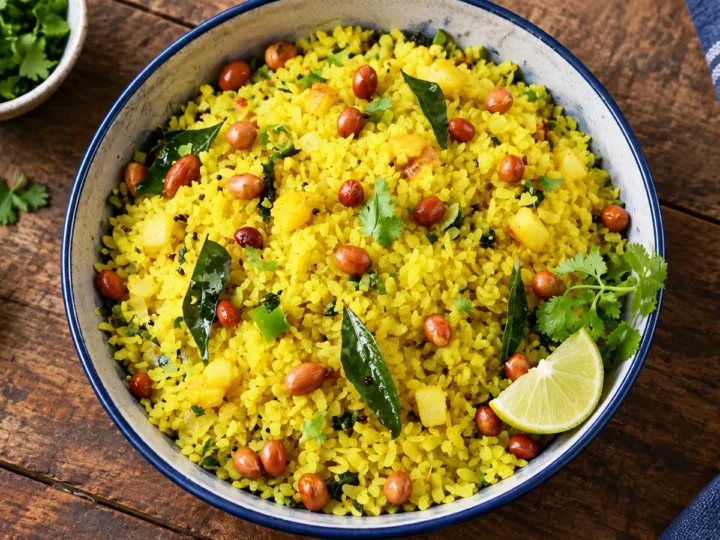 Poha Recipe: Flake Thickness, Rinse Timings, and the Ratios That Keep It From Turning Mushy