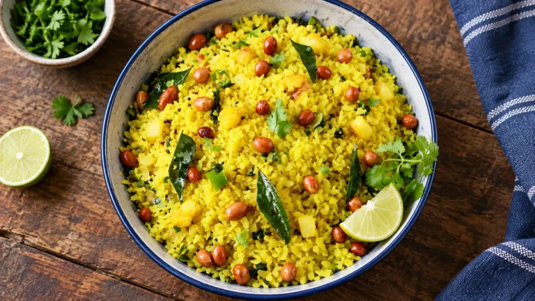 Poha Recipe: Flake Thickness, Rinse Timings, and the Ratios That Keep It From Turning Mushy
