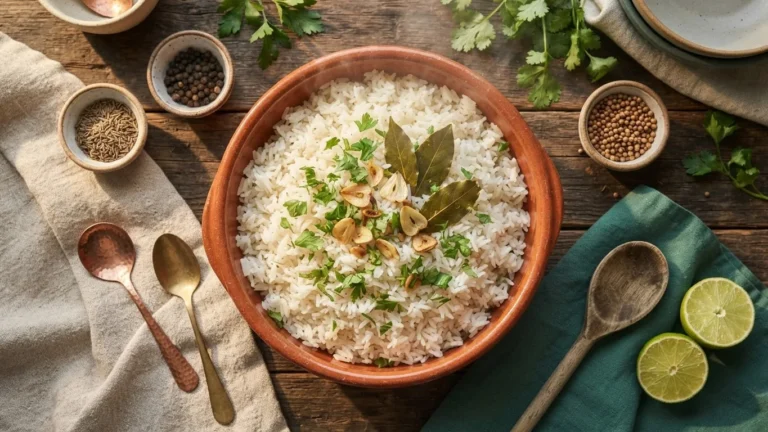 Brazilian Rice: The Ratios That Don’t Agree, the Rinse Question, and the Rest That Finishes the Pot